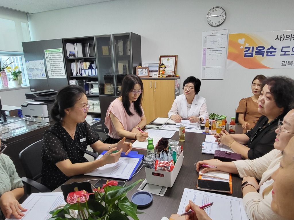 240829 김옥순 의원, 경기도 0세아전용어린이집 보육환경 개선 정담회 개최.jpg