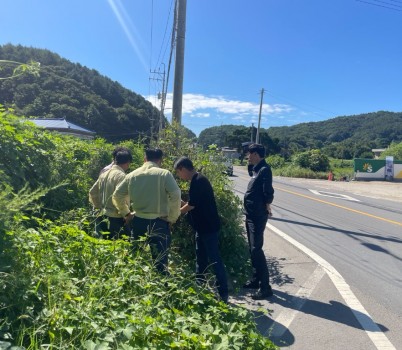 이한국 의원, 지방도367호선 금곡2리 일원 도로측구 우수관 신속한 정비 촉구(1).jpg width: 100%; height : 150px