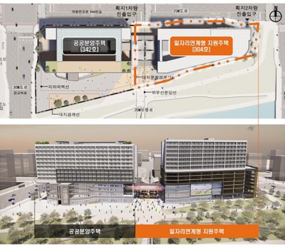주택과-판교테크노밸리 공공분양  일자리연계형 지원주택 배치도(안).jpg