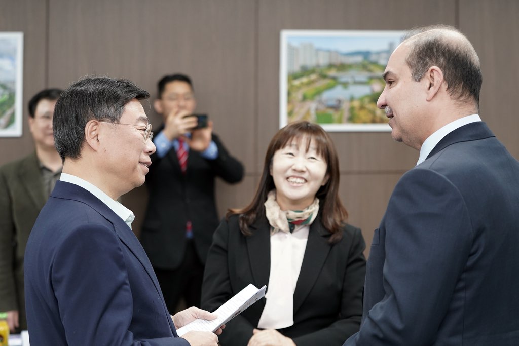 신상진 성남시장, 주한 사우디아라비아 왕국 대사 면담