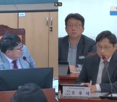 250416 김재훈 의원, 경기도 평생교육진흥원장 후보자 인사청문회서 도지사 회전문 인사 비판.jpg width: 100%; height : 150px