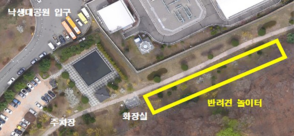 농업기술센터-성남시 낙생대 근린공원 내 반려견 놀이터 위치도.jpg