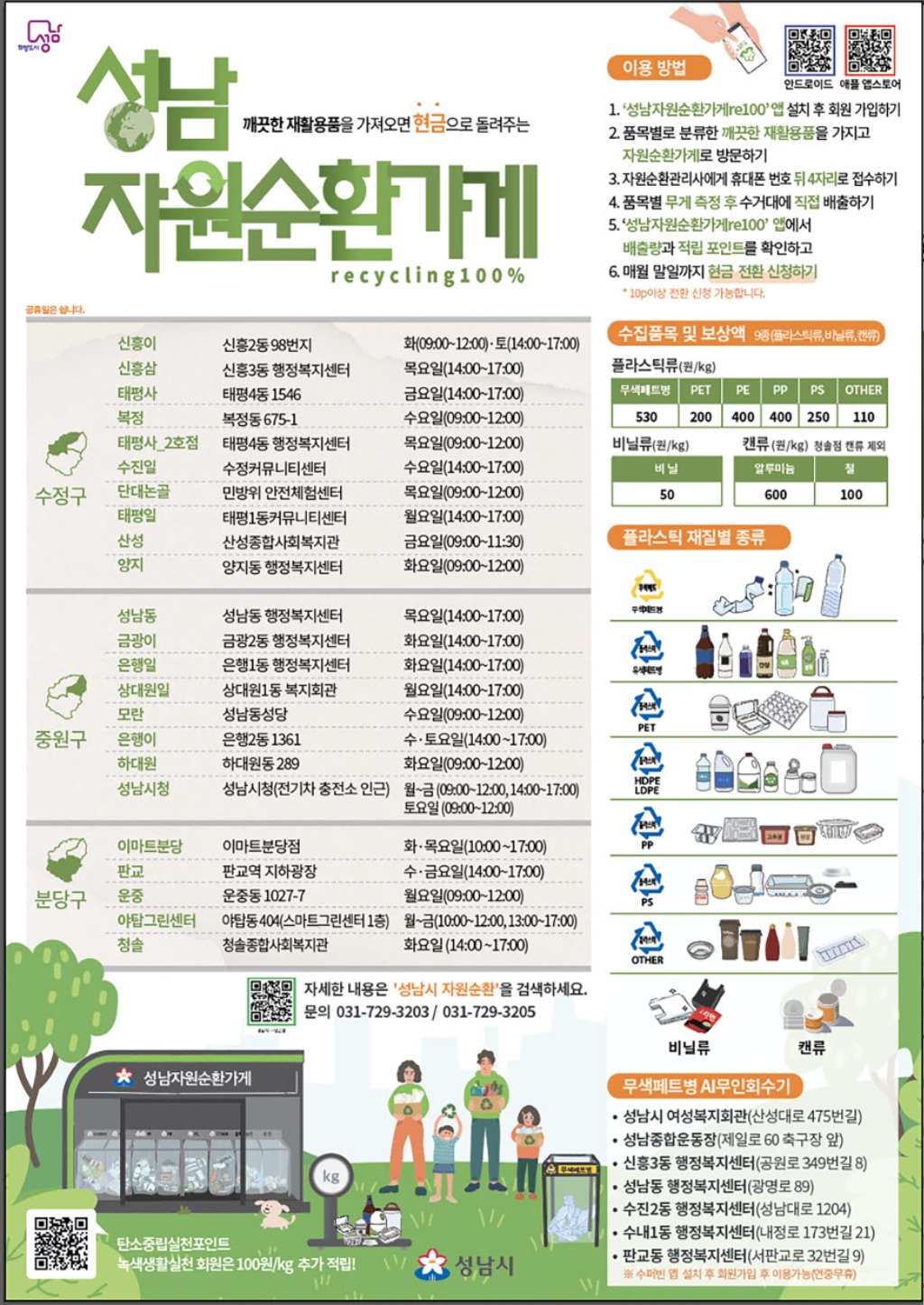 성남시 ‘자원순환가게 청솔점’ 설치…총 23곳