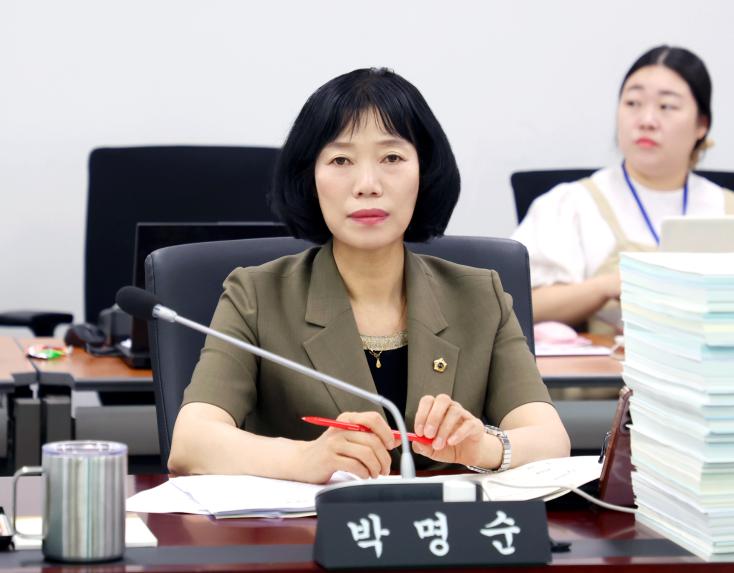성남시의회 박명순 의원,  ‘성남시 주차장 설치 및 관리 운…