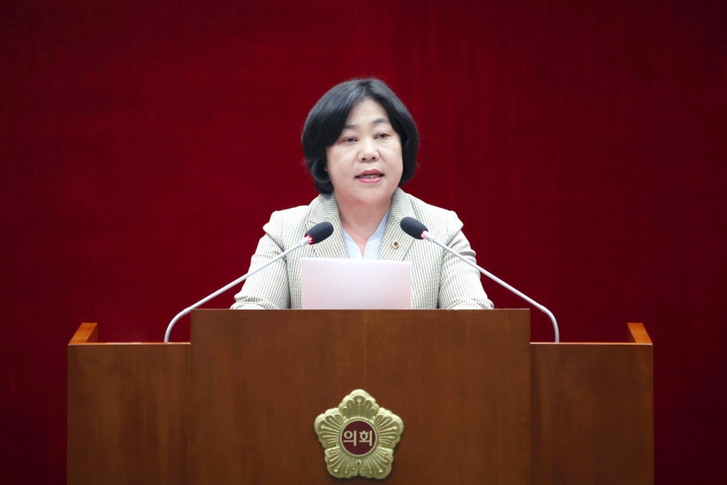 성남시의회 성해련 의원, “현충탑은 조형물이 아니라며 시의회…