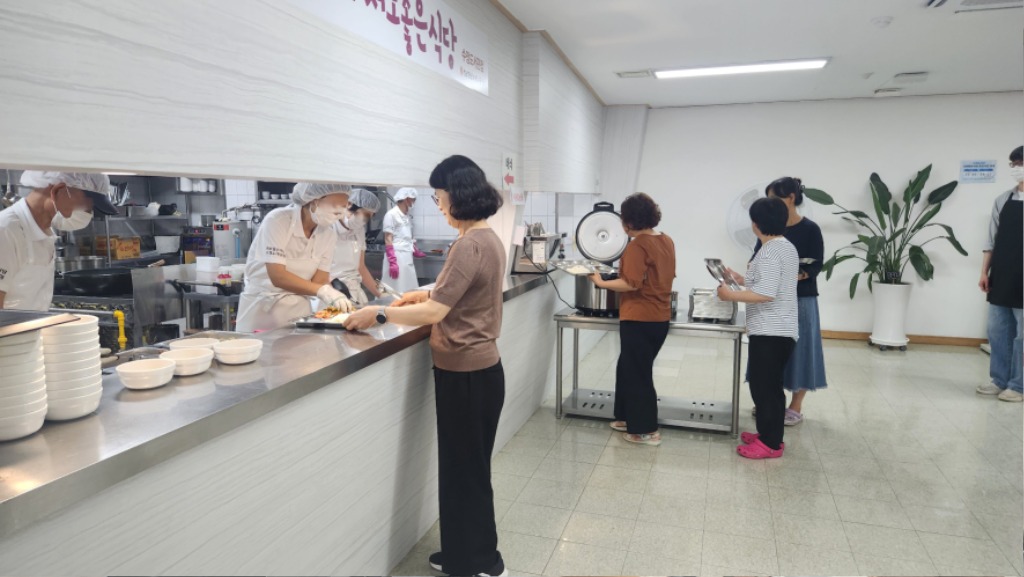 성남시 자활근로사업단, 수정도서관 구내식당 개소