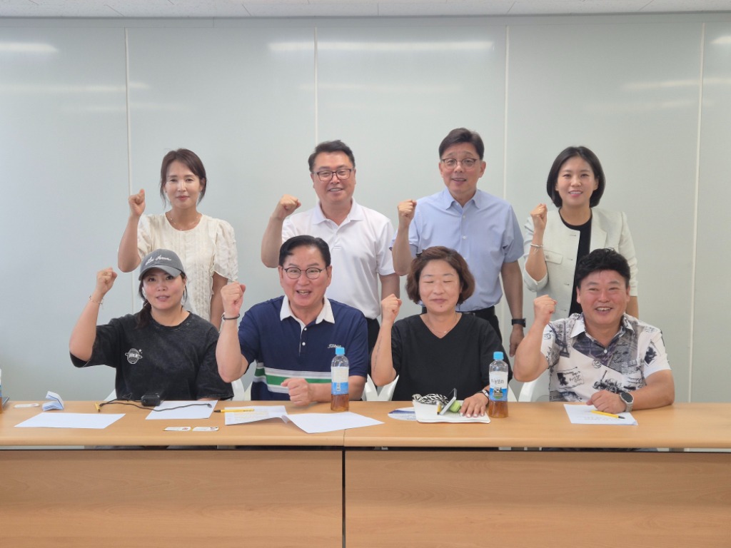 성남시의회 안광림·황금석·추선미 의원,  창성중·이매고 필드…