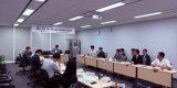 스마트도시과-18일 시청 4차산업국 회의실에서 _2025년 스마트 그린안전 쉼터 조성 사업_ 착수보고회가 열리고 있다..jpg