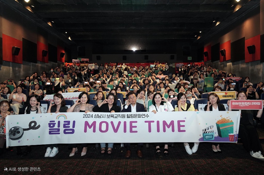아동보육과-지난해 5월 야탑동 영화관에서 진행된 성남시 보육교직원 문화연수 프로그램(자료사진).jpg