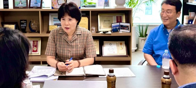 경기도의회 서성란 의원, 호스피스 자원봉사…