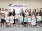 신상진 성남시장이 민간어린이집연합회와 함께하는 환경사랑캠페인(폐건전지 전달식)에 참석해 기념촬영을 하고 있다.jpg