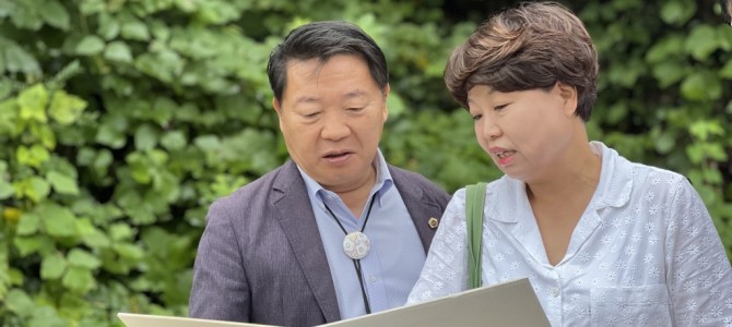 방성환 농정해양위원장, 별빛자연휴양림 현장…