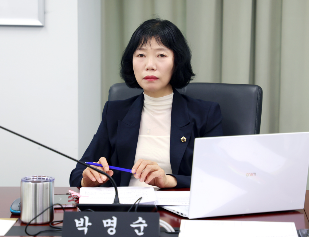 성남시의회 박명순 의원,  “행복을 드리는 노인 복지 실현을…
