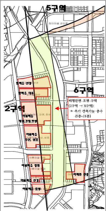 성남 야탑·이매 일부 지역 고도제한 풀렸다… 5층~21층 상…