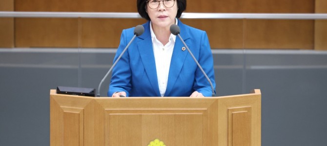 서현옥 의원, “도내 저수지 수질악화 및 …