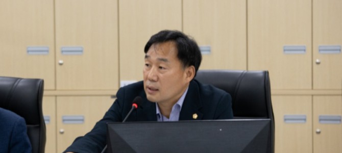 윤종영 의원 “추경, 형식적 감액보다 도민…