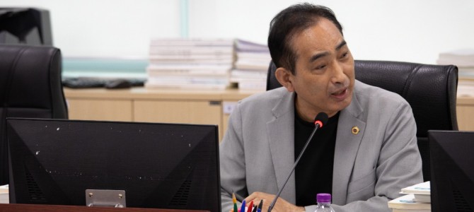경기도의회 김창식 부위원장, 경로당 스마트…