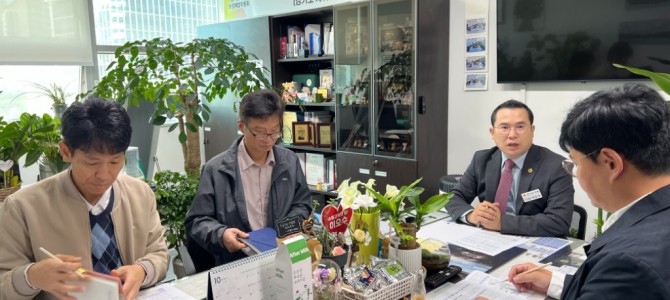 이오수 경기도의원, 광교 김포공항버스 환승…