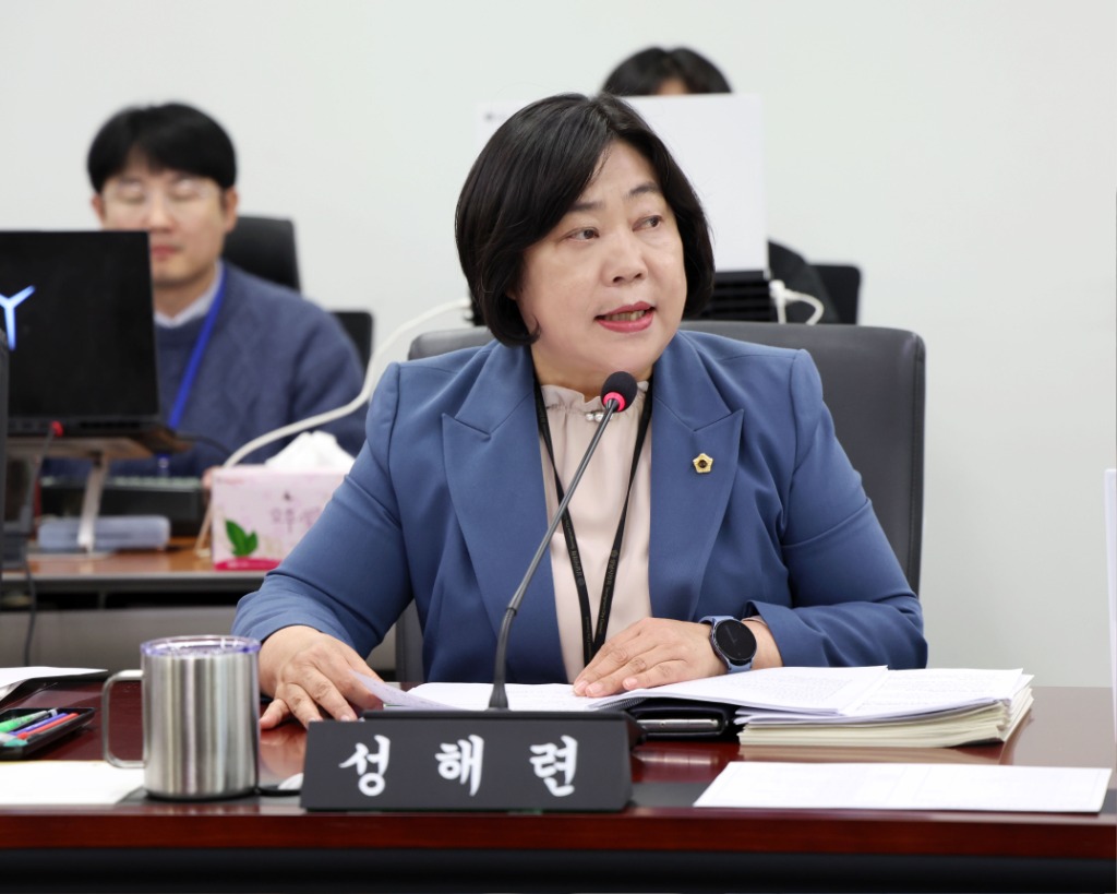 성남시의회 성해련 의원 발의 ‘선배시민 지원 조례안’ 상임위…