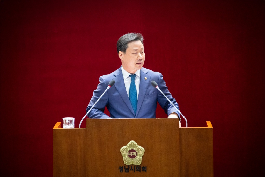 성남시의회 이준배 대표의원,  “판교·분당 교통·산업 기반의…