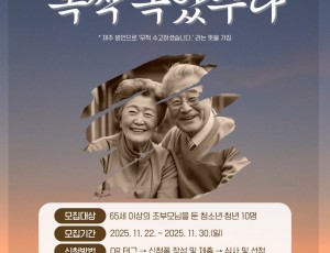 (양지) 폭싹 속았수다 모집 포스터.jpg