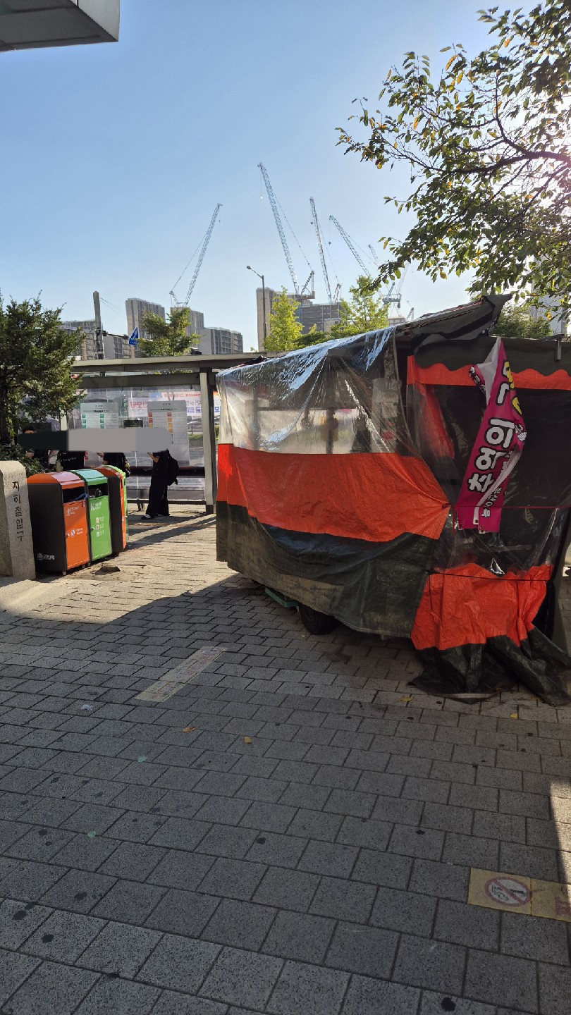 서은경 성남시의원, 정자역 광장 불법 노점 확산... 주민 …