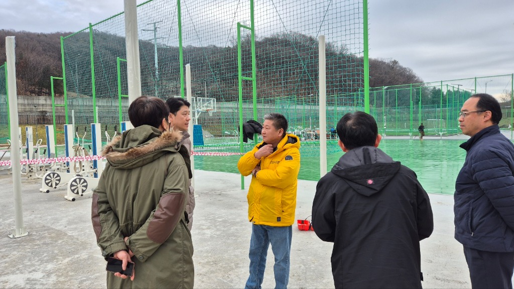 최현백 의원 "판교 대장저류지 사계절 활용 가능한 생활체육·…